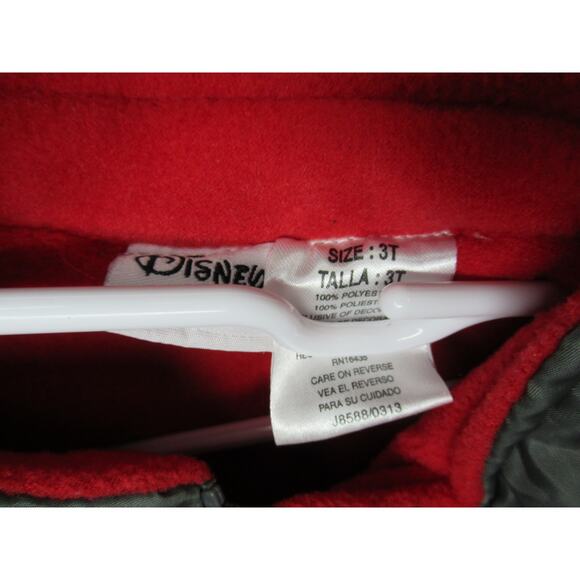 #9 Grey and Red Disney Mickey Vest - Picture 3 of 3